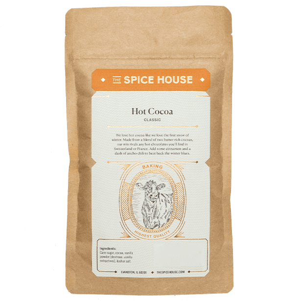 Classic Hot Cocoa Mix | The Spice House | Flatpack