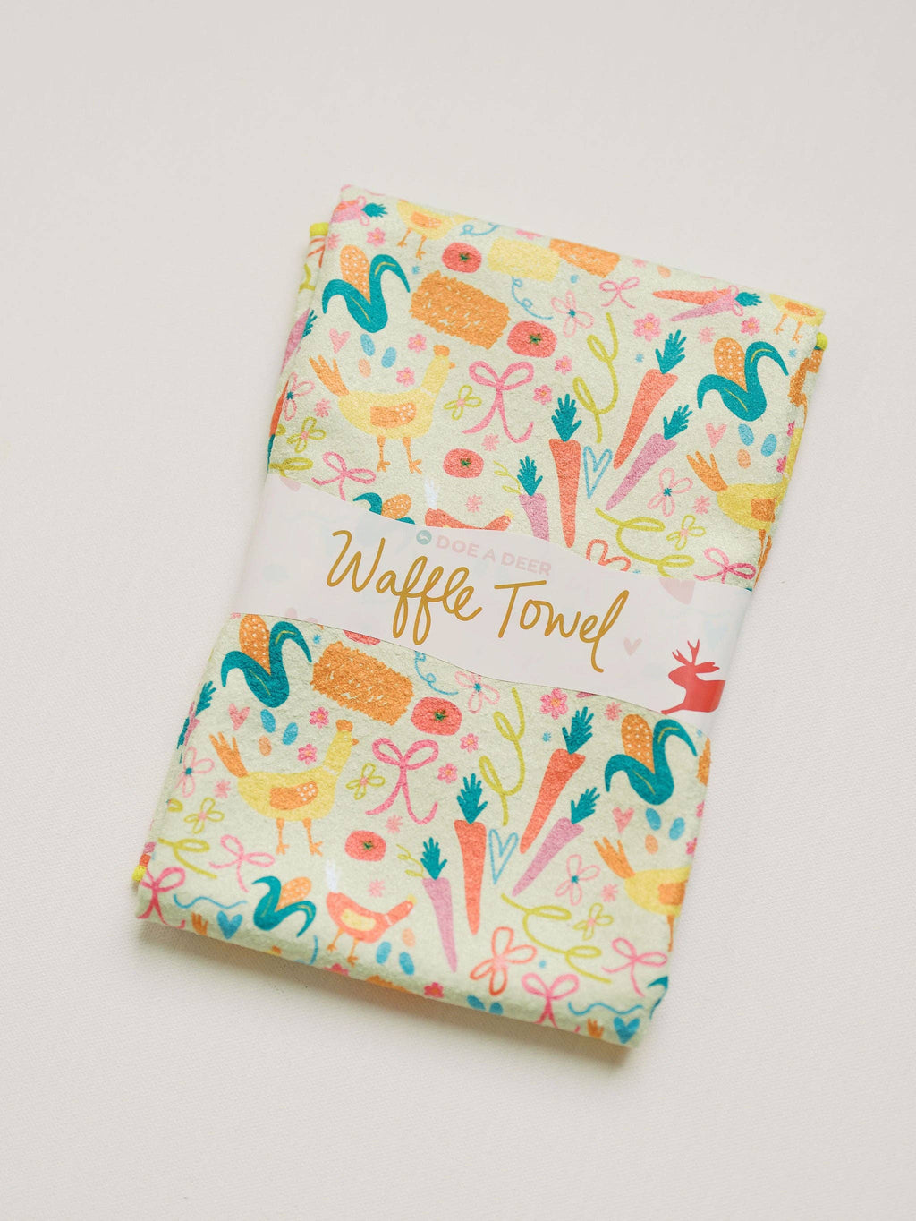 Farm Fresh Waffle Towel | Doe A Deer