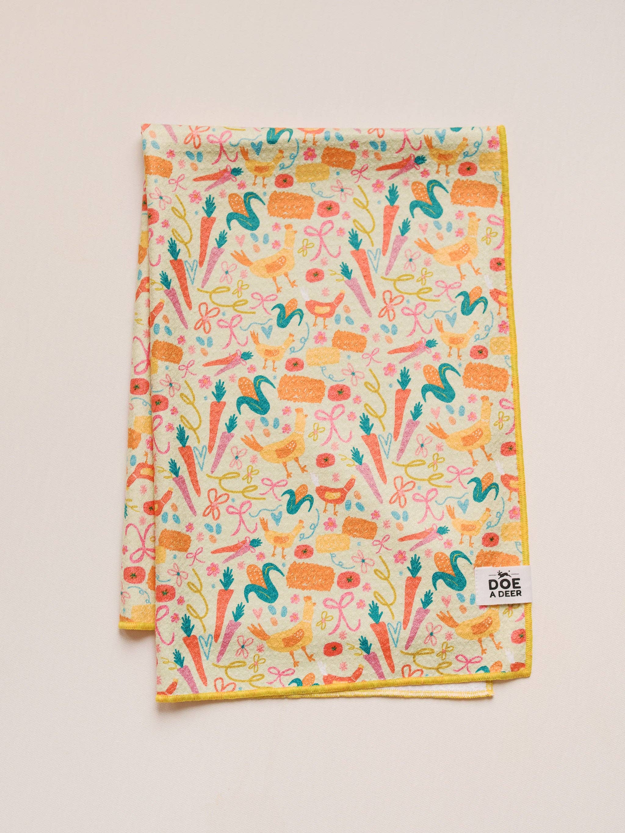 Farm Fresh Waffle Towel | Doe A Deer