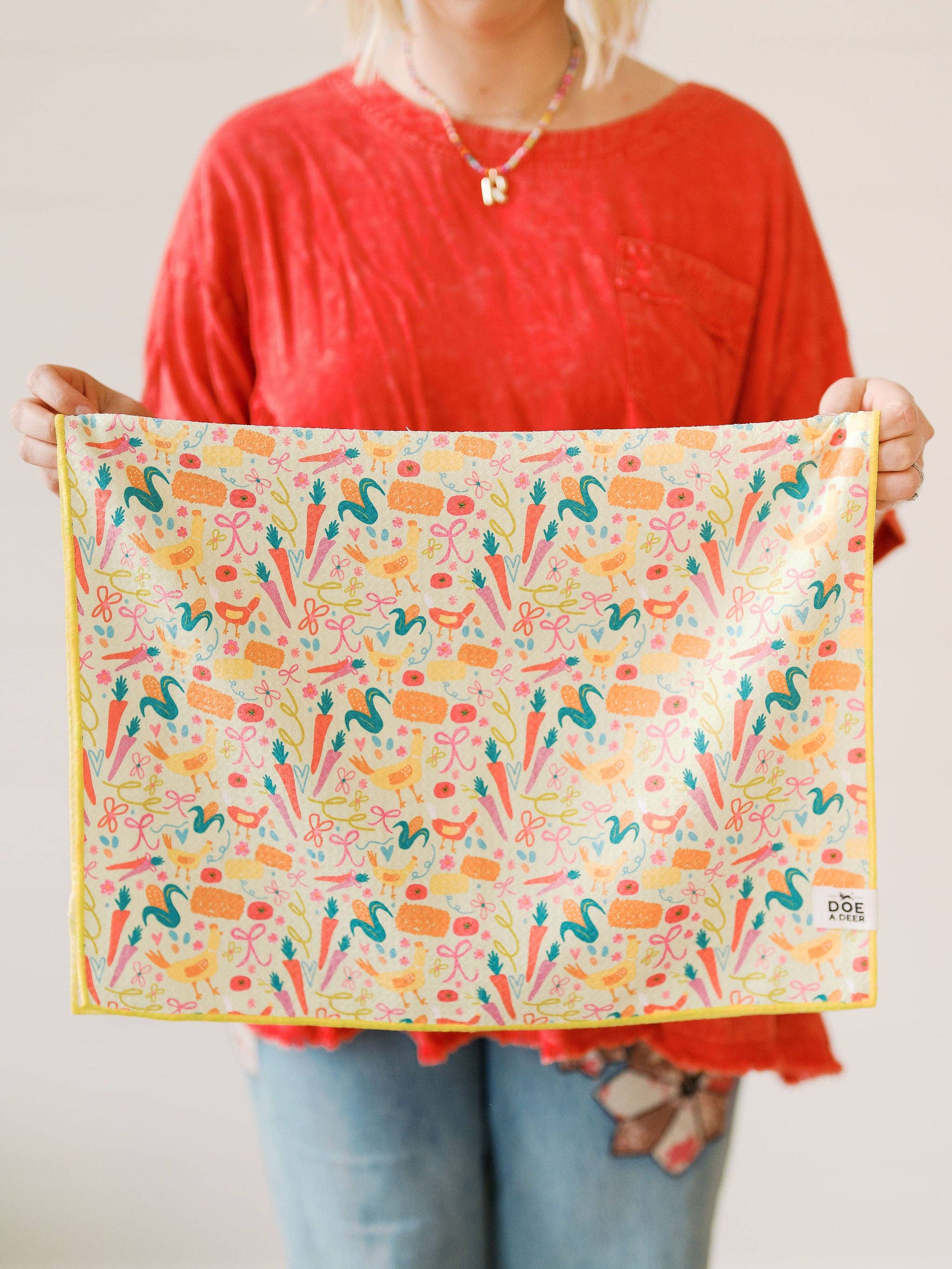 Farm Fresh Waffle Towel | Doe A Deer