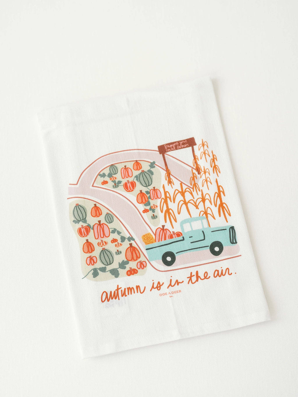 Autumn is in the Air Towel | Doe A Deer