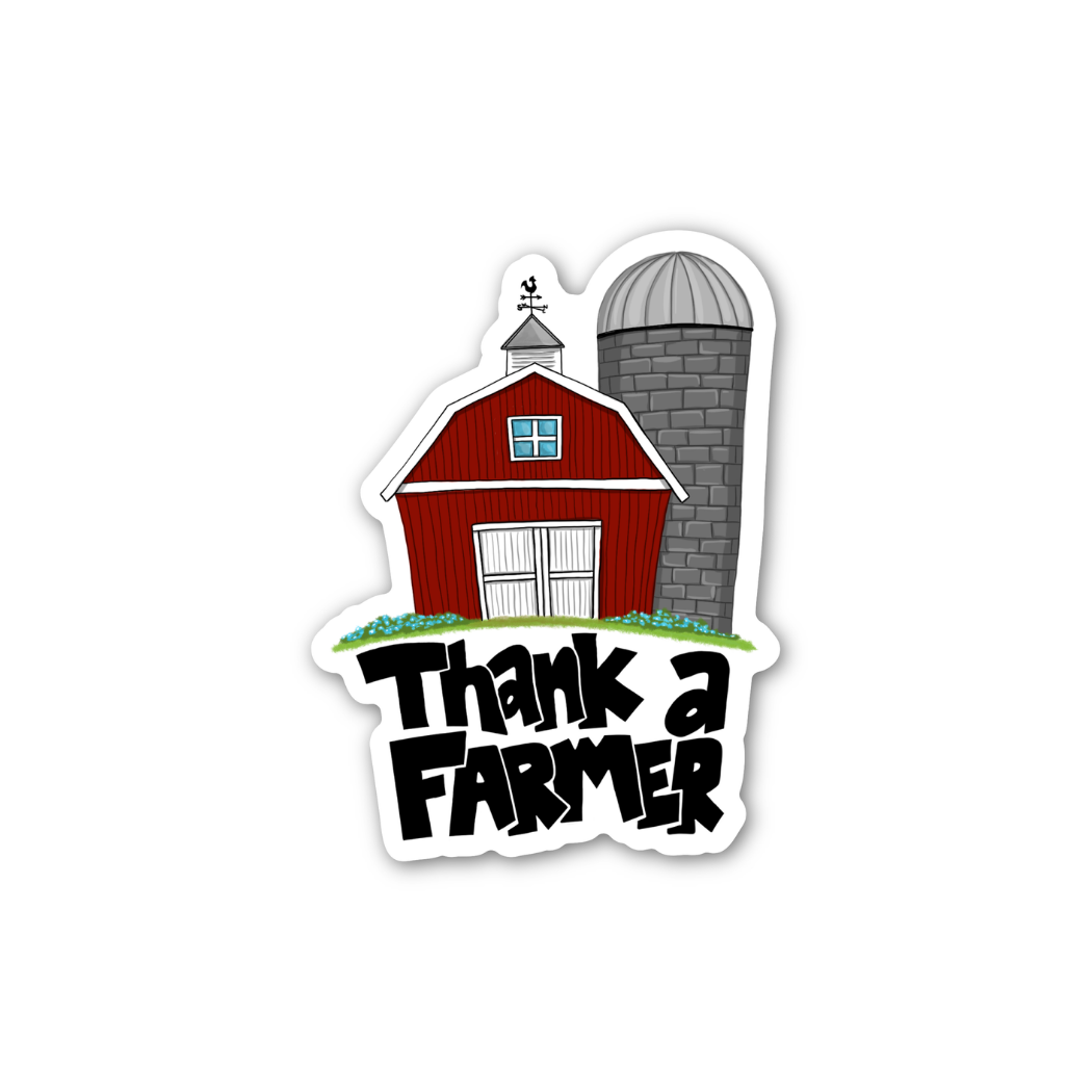 Thank a Farmer Sticker | Kevin & Kaia
