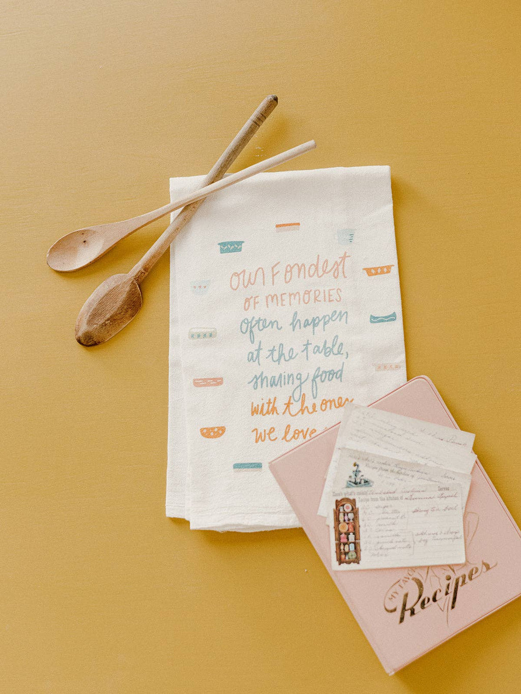 Our Fondest Memories - Flour Sack Towel | Doe A Deer