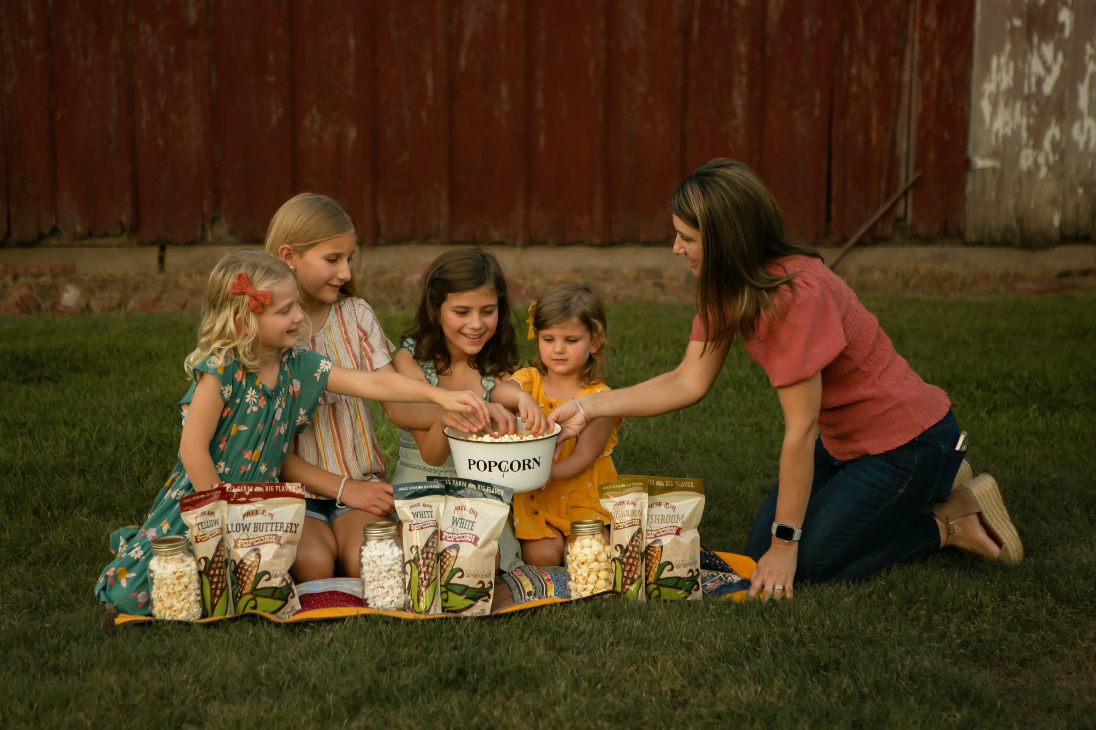 Free Day Popcorn Company — the Freitag family farm in Nebraska
