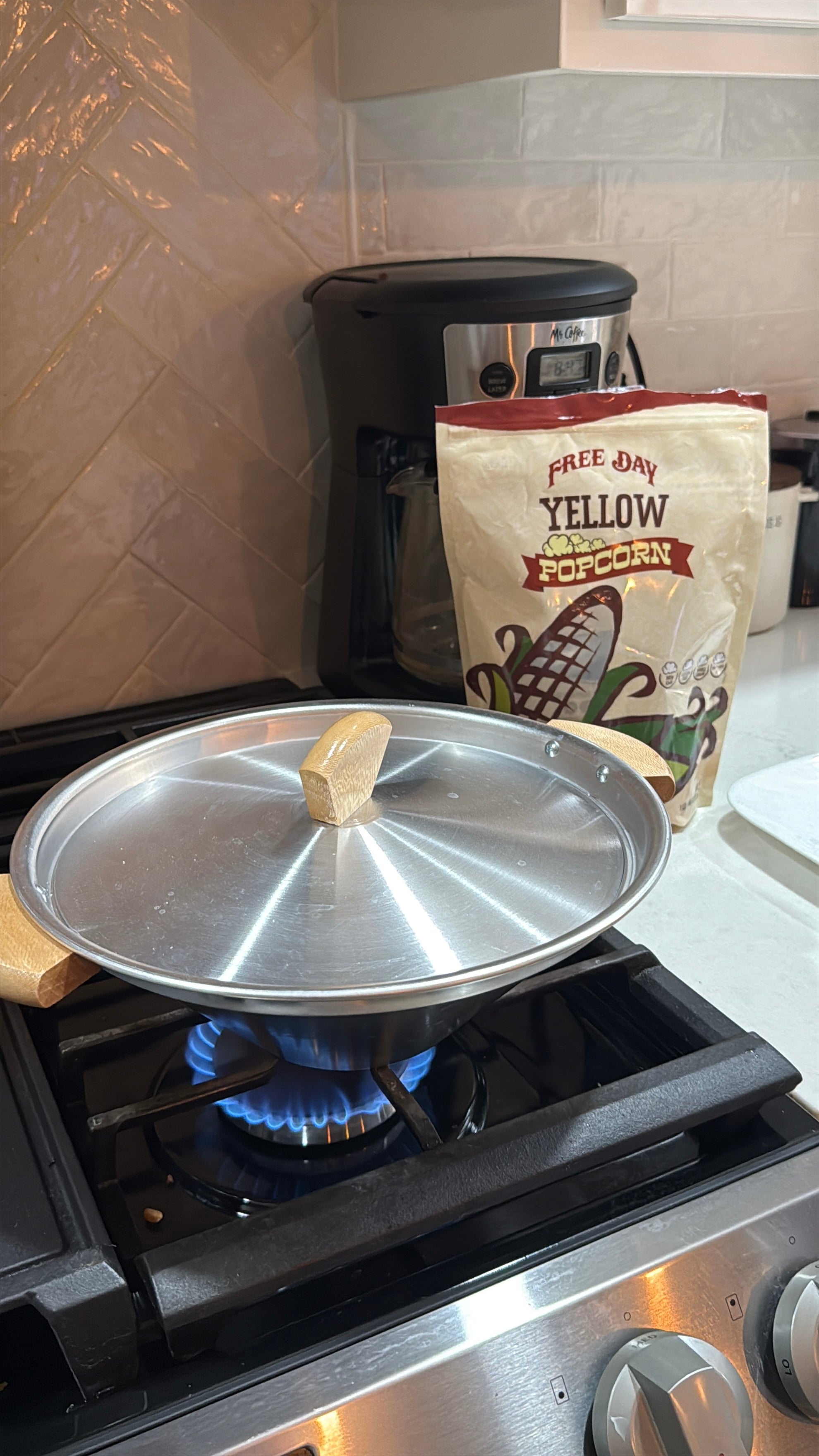 The Original Atom Pop - Stovetop Popcorn Popper| Kansas Made