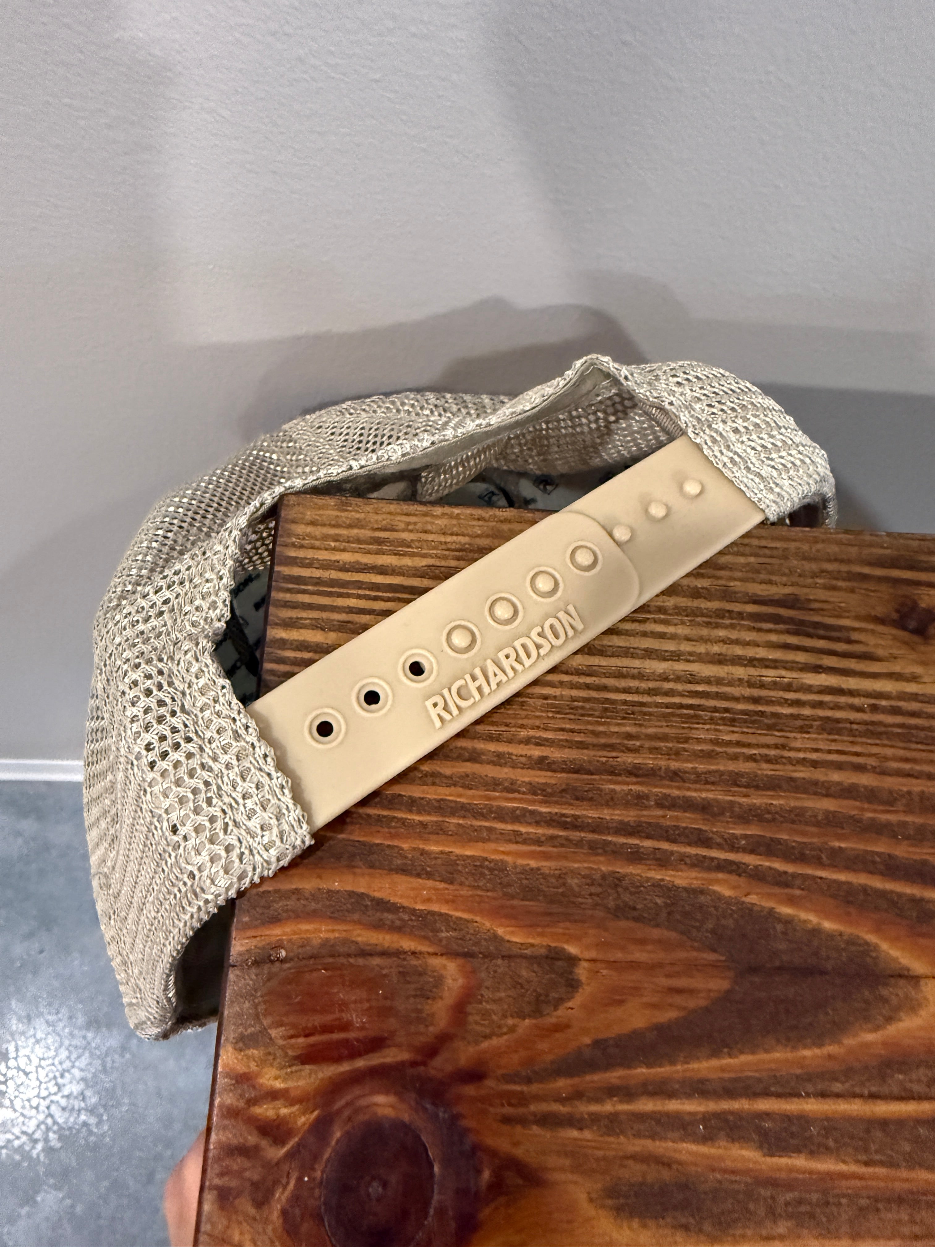 Free Day Popcorn Richardson 111 Trucker Hat | Khaki/Cream