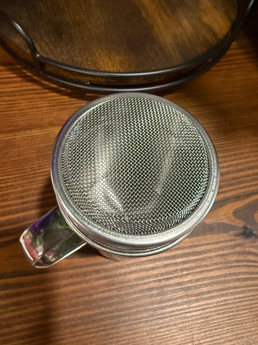 Fine Mesh Popcorn Seasoning Shaker | 6 oz Stainless Steel