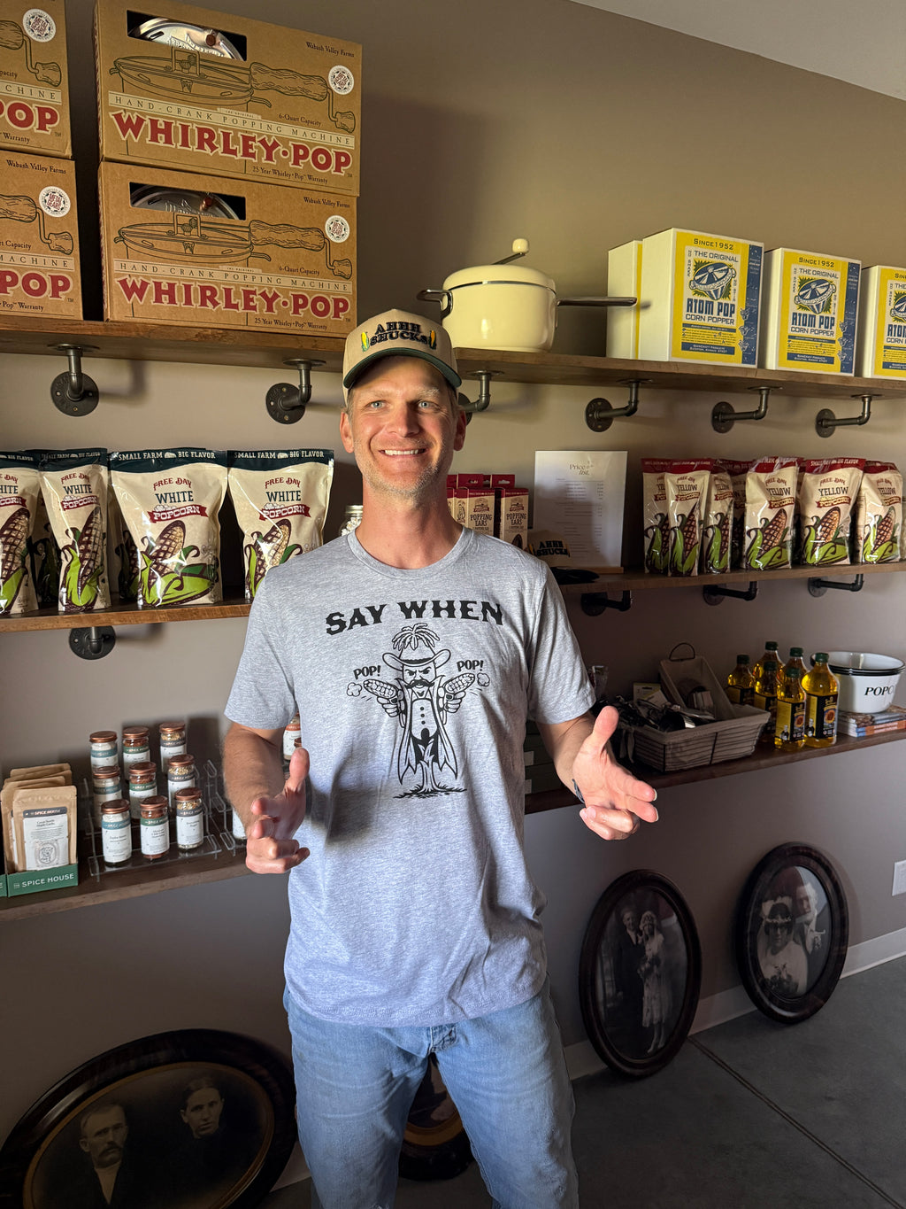 Free Day Popcorn 'Say When' T-Shirt