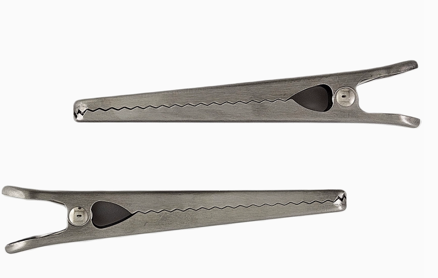 Stainless Steel Popcorn Bag Clips | Set of 2, 4.5"