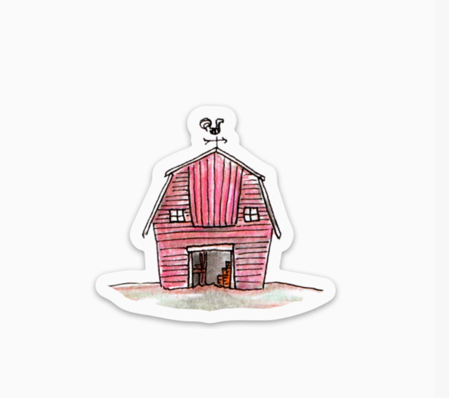 Barn Sticker | Kevin & Kaia