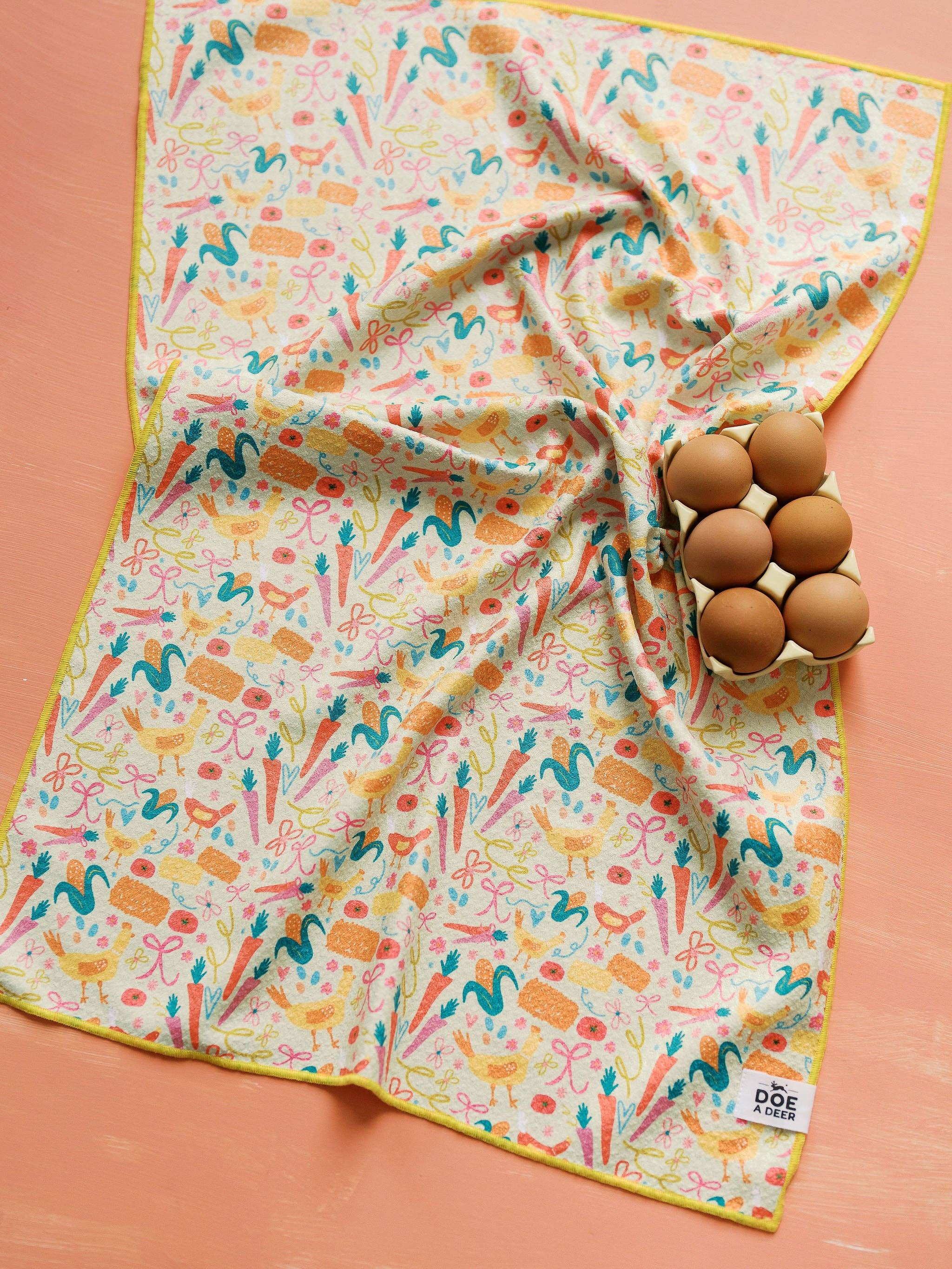 Farm Fresh Waffle Towel | Doe A Deer