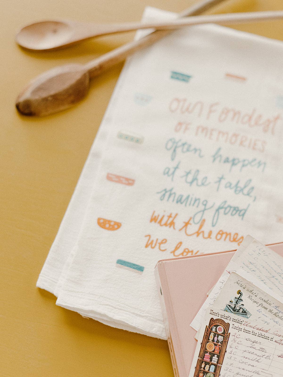 Our Fondest Memories - Flour Sack Towel | Doe A Deer