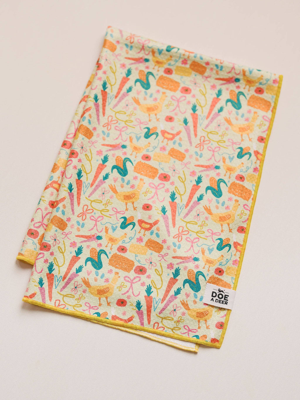 Farm Fresh Waffle Towel | Doe A Deer
