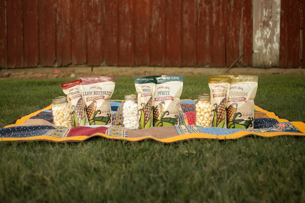 Popcorn Gift Bundle - Yellow, White & Mushroom - New & Improved!
