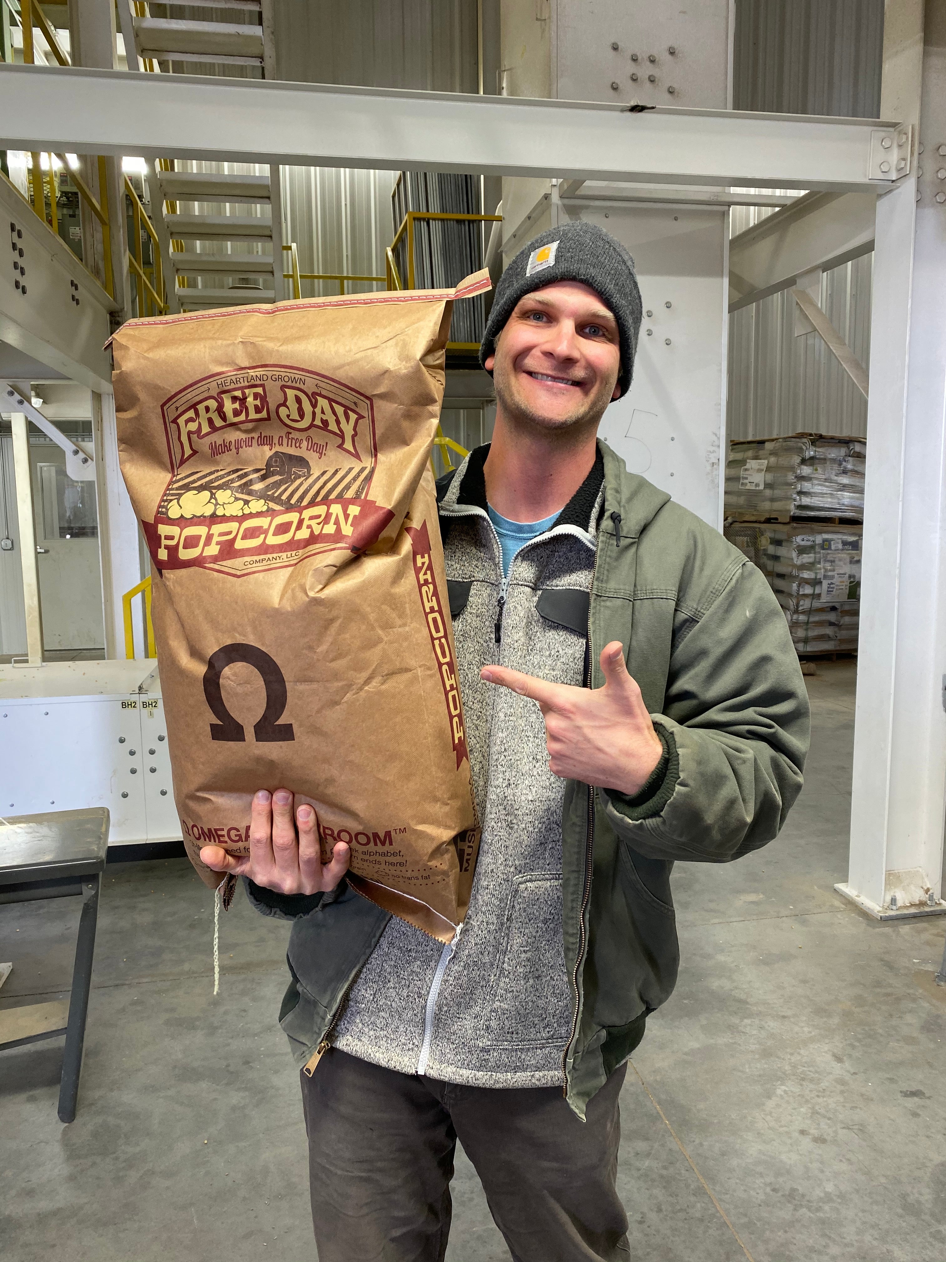 Omega Mushroom™, 50 lb bag – Free Day Popcorn Company