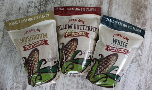 Popcorn Gift Bundle - Yellow, White & Mushroom - New & Improved!